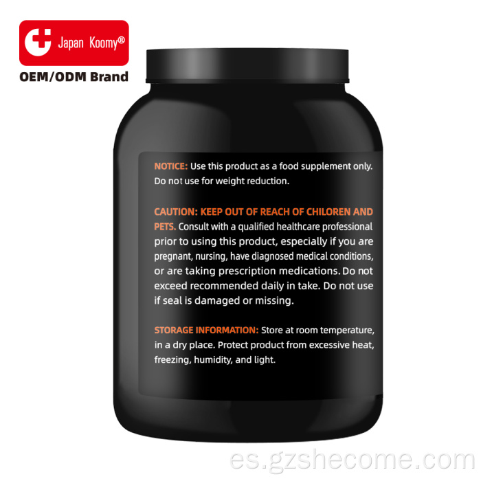 Shecome Creatina en polvo Rendimiento muscular Apoyo cognitivo